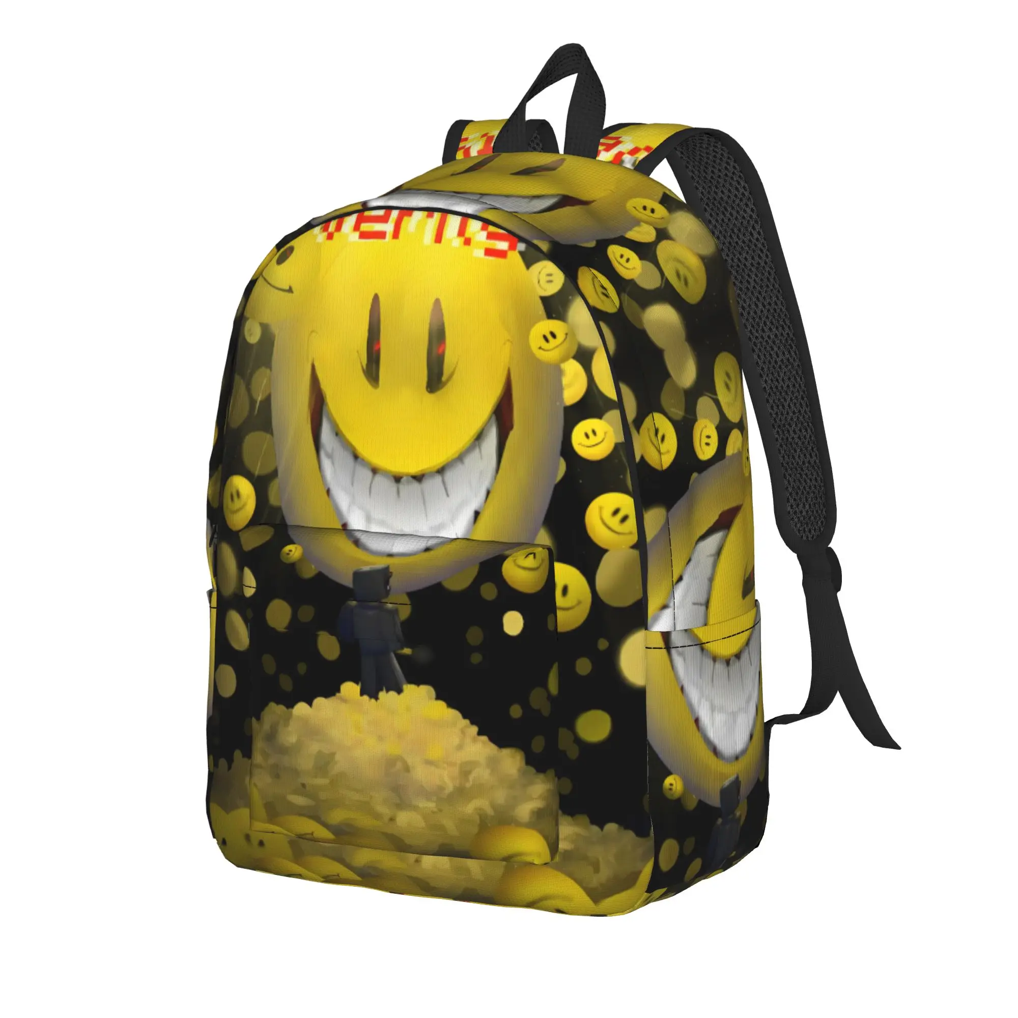 Backpack Verity Arg Horror Game University Backpacks Unisex Stylish School Bags Colorful Pattern Rucksack