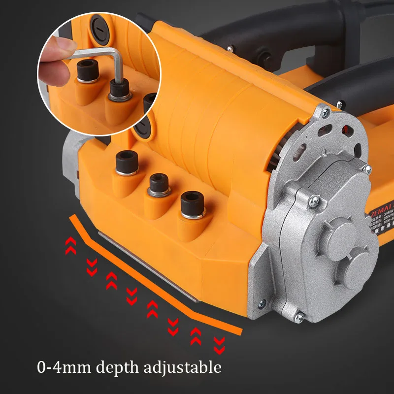 Electric Wall Planer High-power Dust-free And Dead Angle Planer Concrete Shovel Putty Machine Renovation Of Old Walls