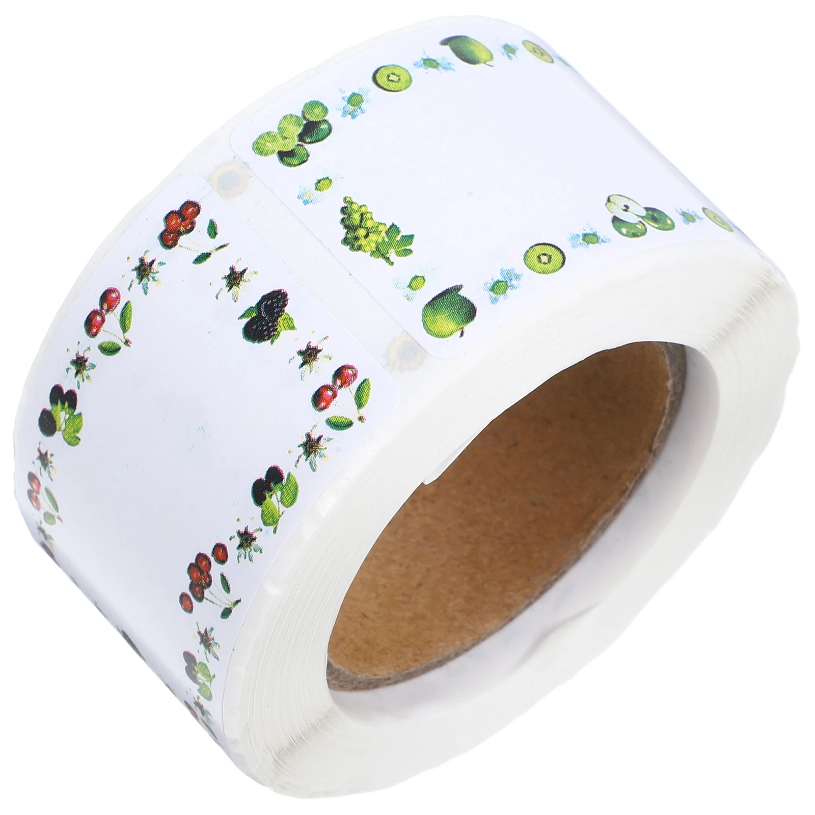 

250 Pcs Fruit Label Sticker Adhesive Labels Colored Dot Stickers Colorful Name Simple for Labeling
