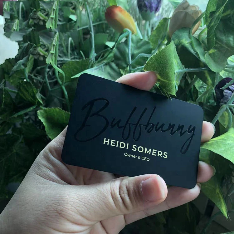 Customized query Customization Creative High-end Etching Logo Membership Vip Metal Card Laser Engraving Metal Blank Business Car