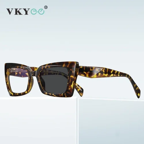 Imagen 2 del producto VKYEE, gafas de moda personalizadas para hombres y mujeres, gafas de lectura antiluz azul, fotocromáticas para miopía, hipermetropía personalizables 2164