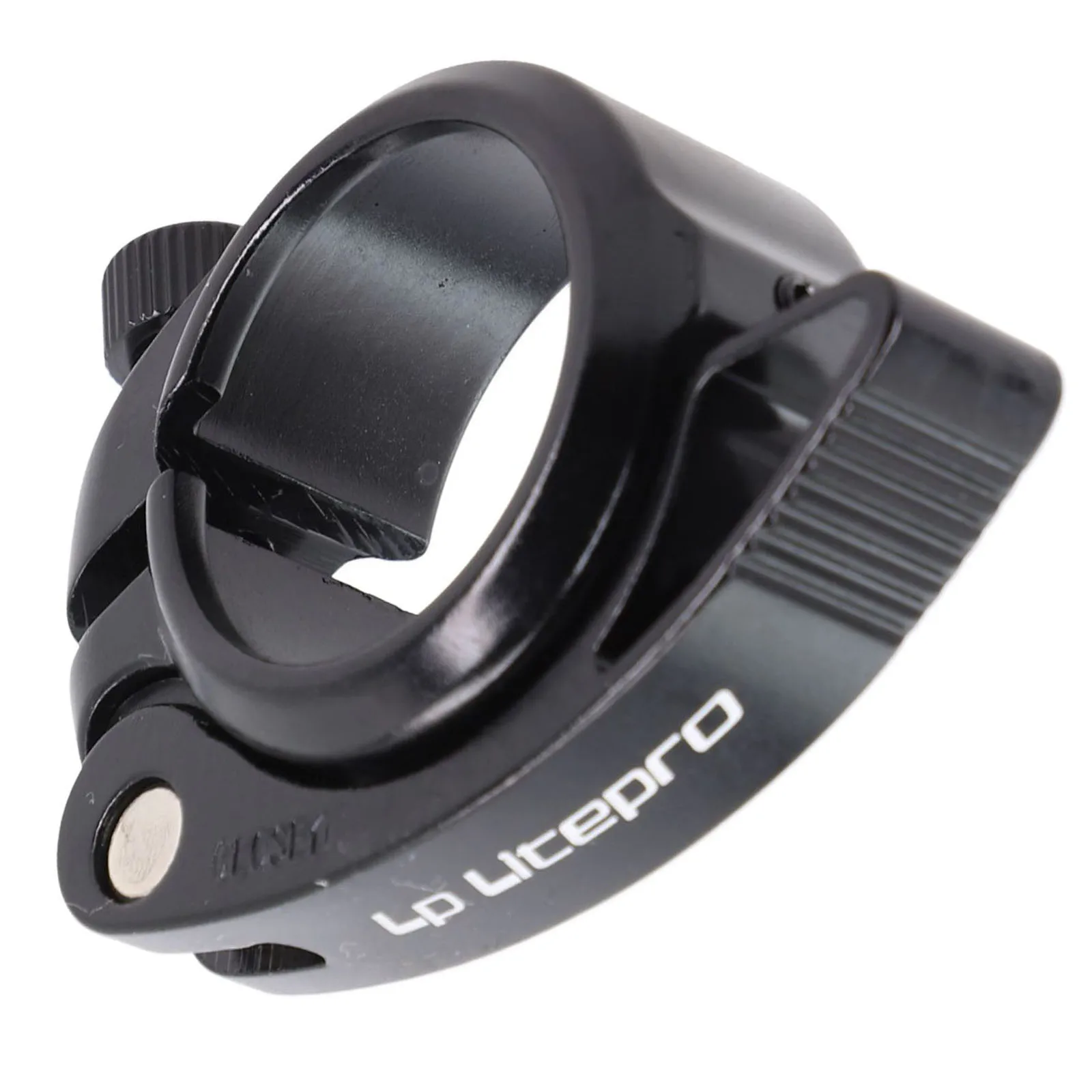 

Reliable Bike Seatpost Clamp Lightweight Aluminum Alloy Quick Release Clamp 41mm Inner Diameter 34 9mm Tube Diameter