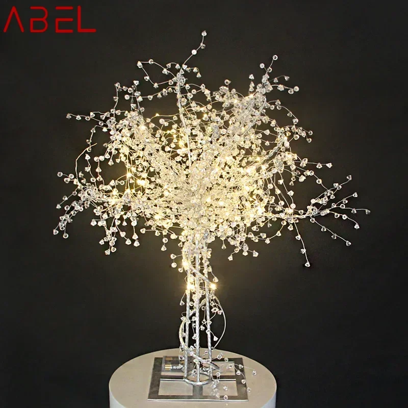 ABEL Modern Creative Crystal Flower Stand Light String for Party Road Lead Lights Decoration Events Wedding