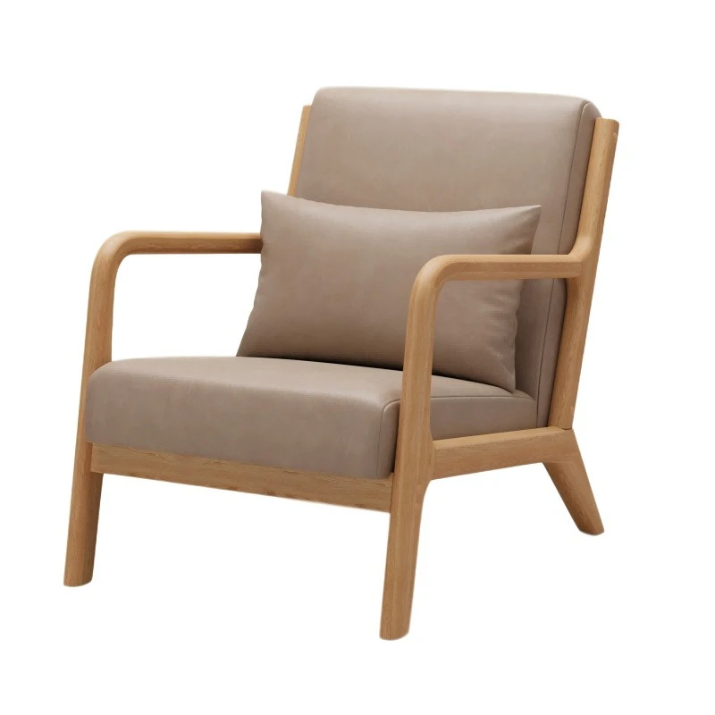 

Sofa chair mushroom round table combination milk tea shop table and chair combination single sofa chair