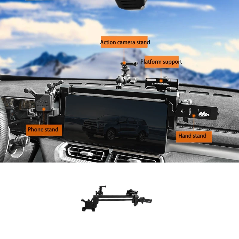 

Haval H5 II 2023 Instrument Console Integrated Bracket Central Control Multi-function Handheld Mobile Phone Bracket Accessories