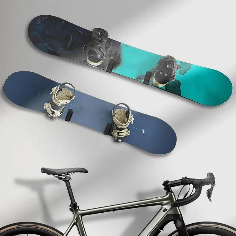 Surfboard Storage Rack Wakeboard Rack Wall Display Horizontal Skateboard Wall Hangers For Wakeboards Kiteboards Skateboards