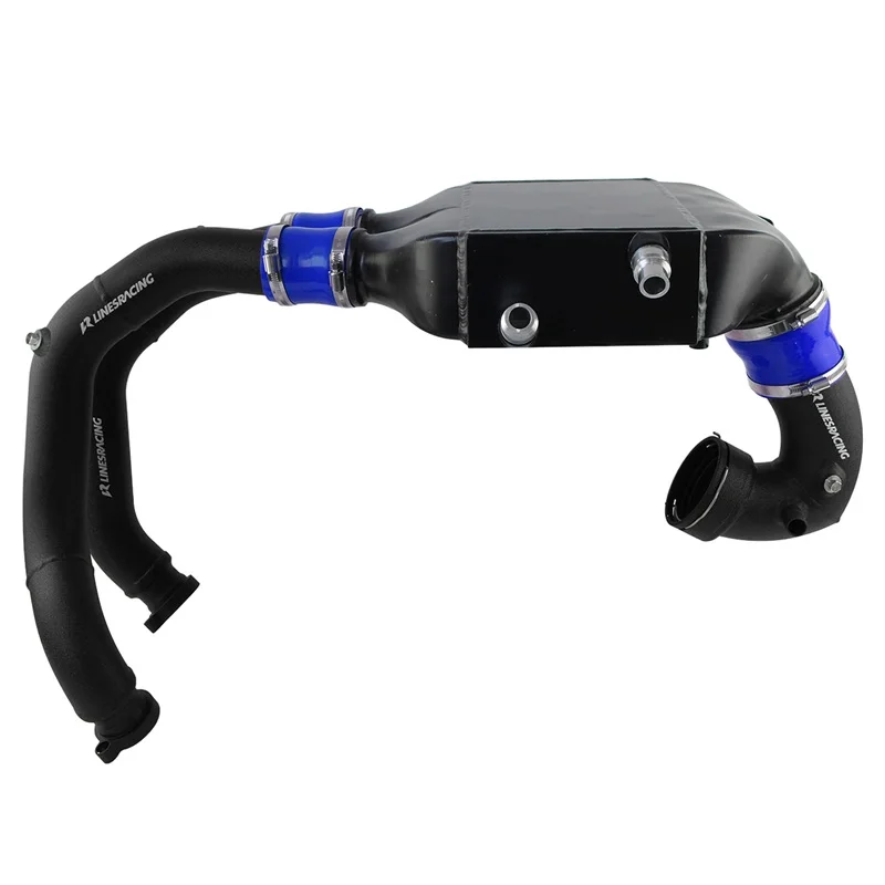 Top Mount Intercooler w/ Charge Pipes For BMW 15-20 M2 M3 F80 M4 F82 F83 S55 Performance Aluminum Red/Black/Blue