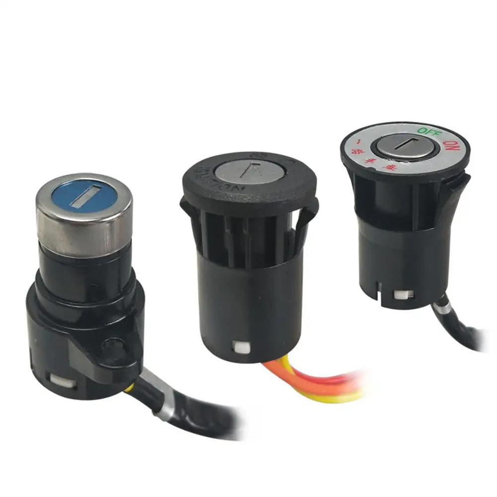 

Electric Car Power Lock Key Switch Universal Electric Bicycle Scooter Accessories