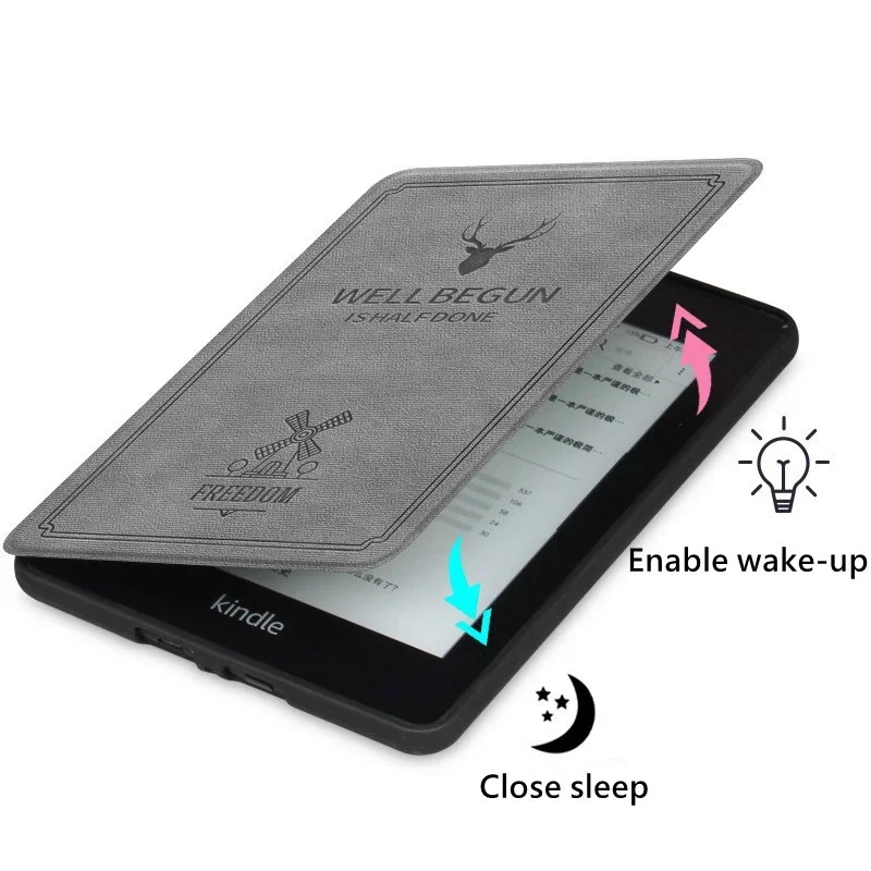 Étui Kindle pour tout nouveau Kindle 11th, sortie 2022, 6 pouces, C2V2L3, veille automatique, Funda Cover pour Kindle 11 génération, étuis Capa