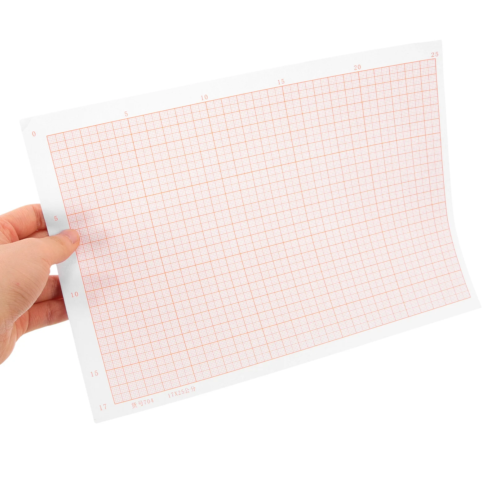 

100 Sheets A4 Grid Paper For Coordinate Drawing Math Students Practical Architectural Drawing Paper Portable Sketching Notepad