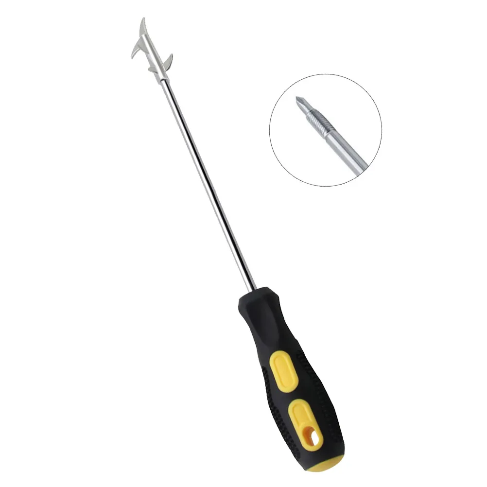 

Car Tire Cross Word Screwdriver Head Stone Cleaning Hook Groove Remover Auto Tyre Clearner Tool R-0023