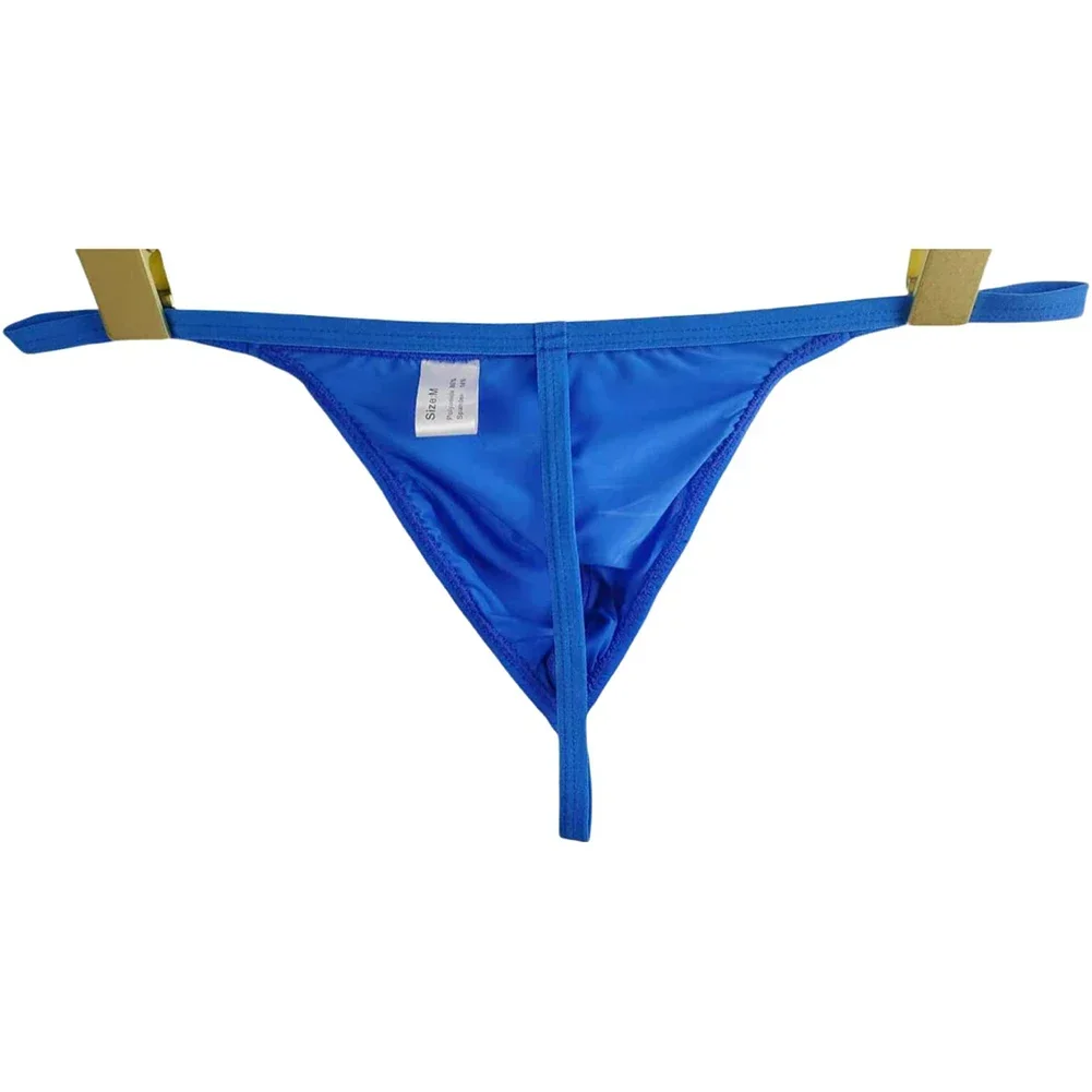 

Breathable Ice Silk Lingerie Bulge Pouch Briefs Mens Underwear Ice Silk Lingerie Ultra-thin Underpants Breathable