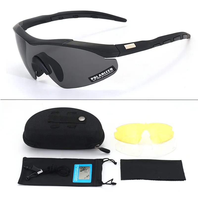 Outdoor CS Shooting Tactical Glasses Polarized Riding Glasses Windproof Goggles Sports Goggles Motorcycle Glasses