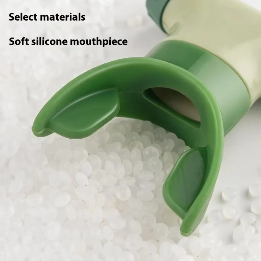 Exercise Breathing Trainer Adjustable Resistance Silicone Respiratory Training Tools Enhances Breathing Strength Lung Ventilator