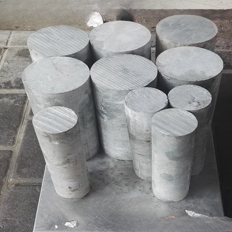

100mm Zinc Rod Solid Round Bar Electroplate Anode Electrode High Quality