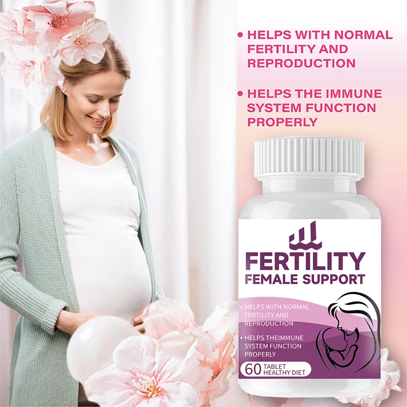 Fertility support with multiple vitamins - helps with ovulation and prepares the body for conception -60 capsules