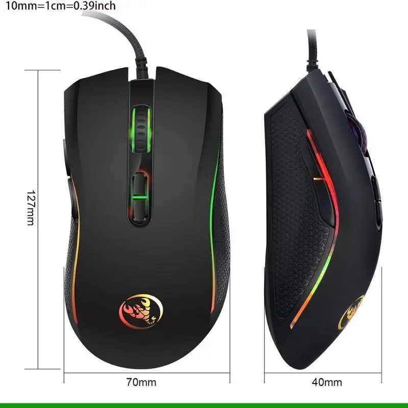 Adaptador Conversor jogo para celulares U55C para teclado e mouse tocando joystick