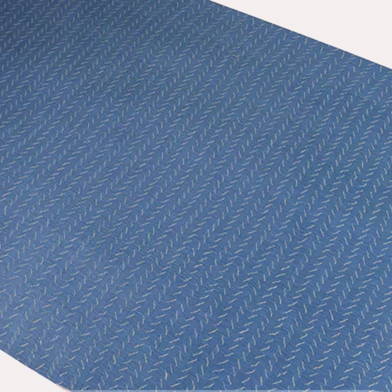 قشرة خشبية هندسية - خشب أزرق عريض العرض بنمط حبيبات فريدة من نوعها بسمك 0.25 مم الطول: 58 × 250 سم #2