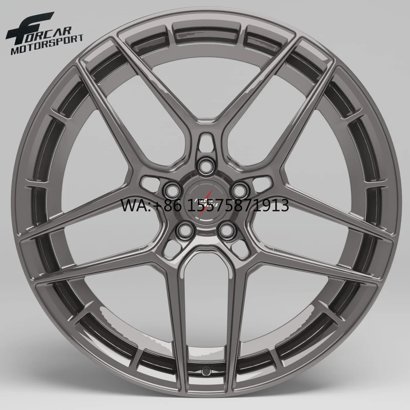 

Concave Forged Design 16-24 Inch Passenger Car Wheels 5 Hole Aluminium Alloy Car Rims