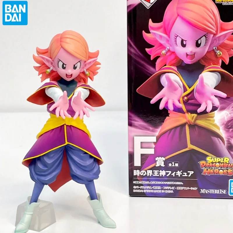 Bandai Ichiban Kuji Dragon Ball Super Heroes 3rd Mission Prize F Time Of Kaioujin Anime Action Figure Model Birthday Gifts