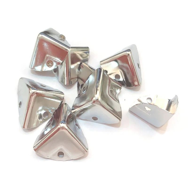 4-8 pezzi argento armadio bagagliaio protezione angolare mobili custodia scatola angolare decorativa