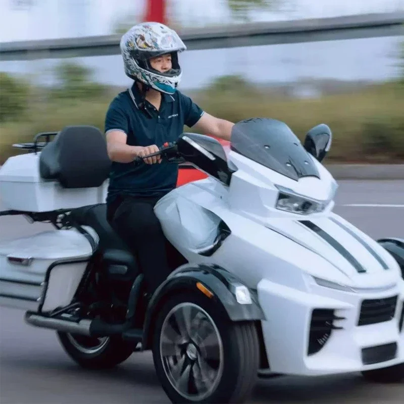 Adult fashion popular motorcycle, inverted three-wheel style beach motorcycle