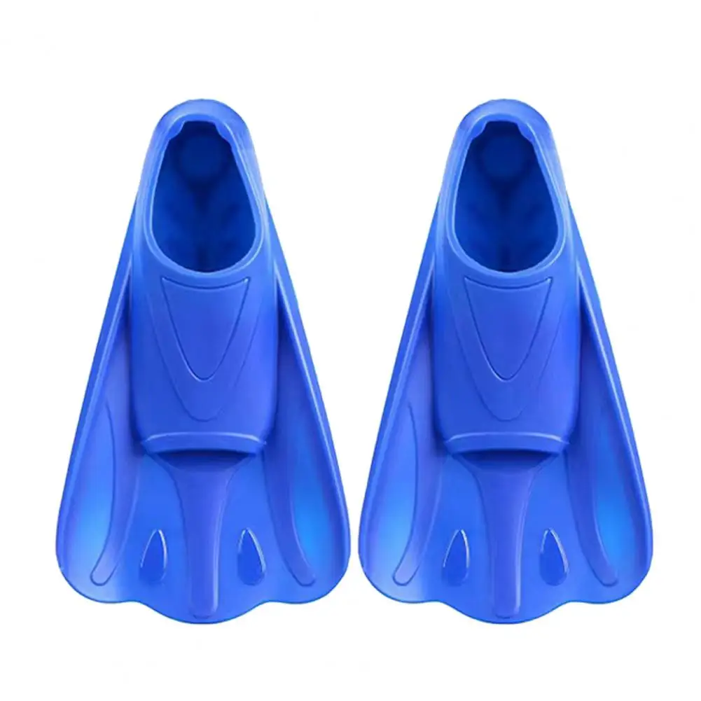 

Swim Fins Professional Auxiliary Training Silicone Short Swimming Training Flippers Water Sports Diving Training Feet