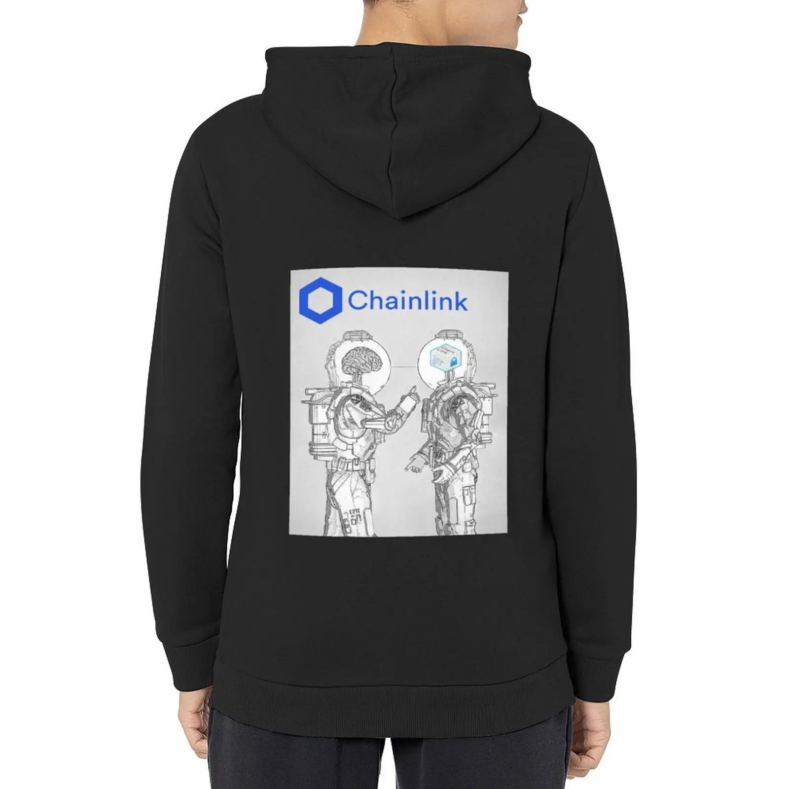 

CONNECTION - Chainlink Art Design Hoodie mens designer clothes men's coat male clothes japanese style men's hoodies