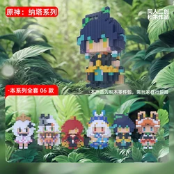 Anime Genshin Impact Kinich Kachina Mualani Mavuika Paimon Iansan Cosplay Garage Kits Ornament Kawaii Assembled Toys Accessory