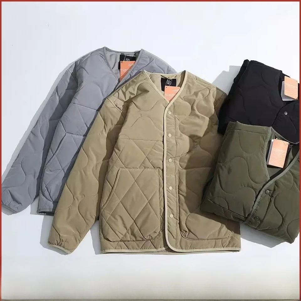 

ex ort Cotton Jaet Anti-Static Water-Resistant Loose Fit Autumn Winter Outerwear Sle Couple's Coat