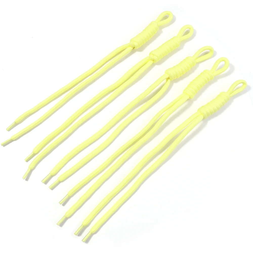 5 teile/los Bunte Geflochtene Lanyard Schlüsselbund Handgemachte Knoten Nylon Seil Schnur Gewinde Für DIY Schlüssel Kette Anhänger Tasche Zubehör