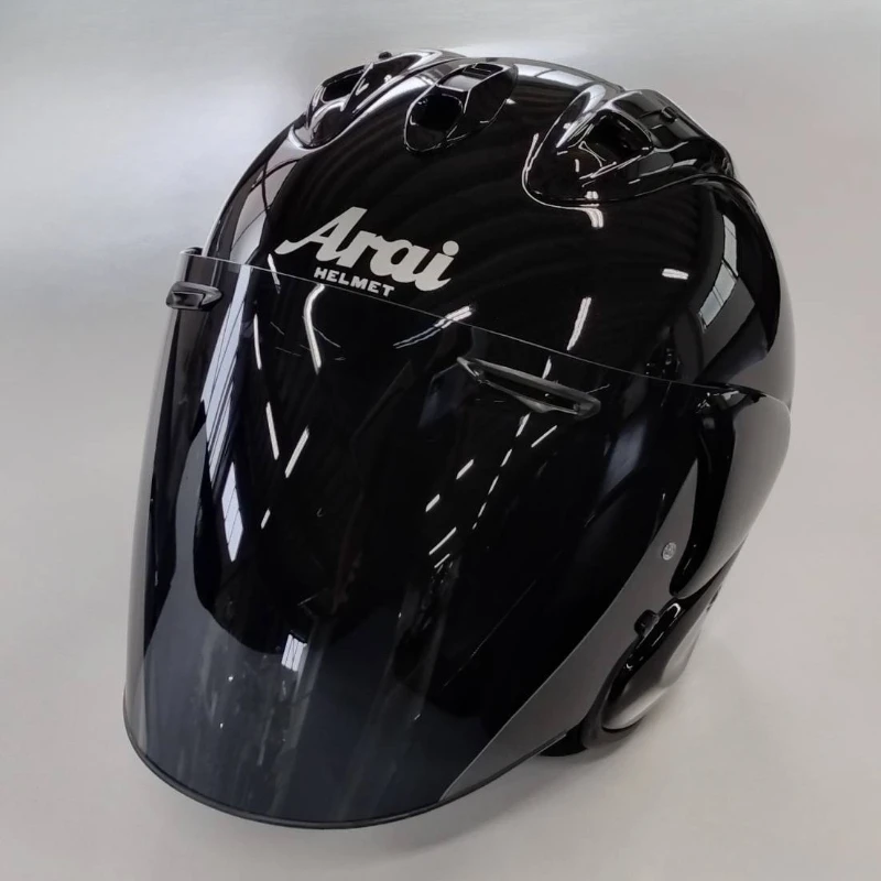

VZ-RAM Glossy Black Half Face Helmet SZ-R EVO Motorcycle Helmet Riding Motocross Racing Motobike Open Face 3/4 Jet Helmet