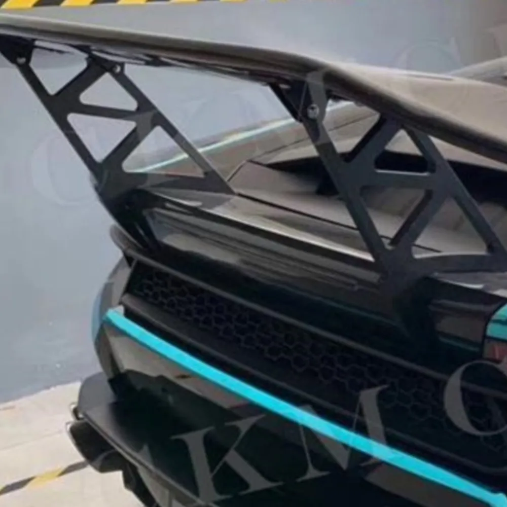 

Dry Carbon Fiber Rear Spoiler Rear Boot Wings Car FRP Body Kits Tuning for Lamborghini Huracan LP610 LP580 2014-2018