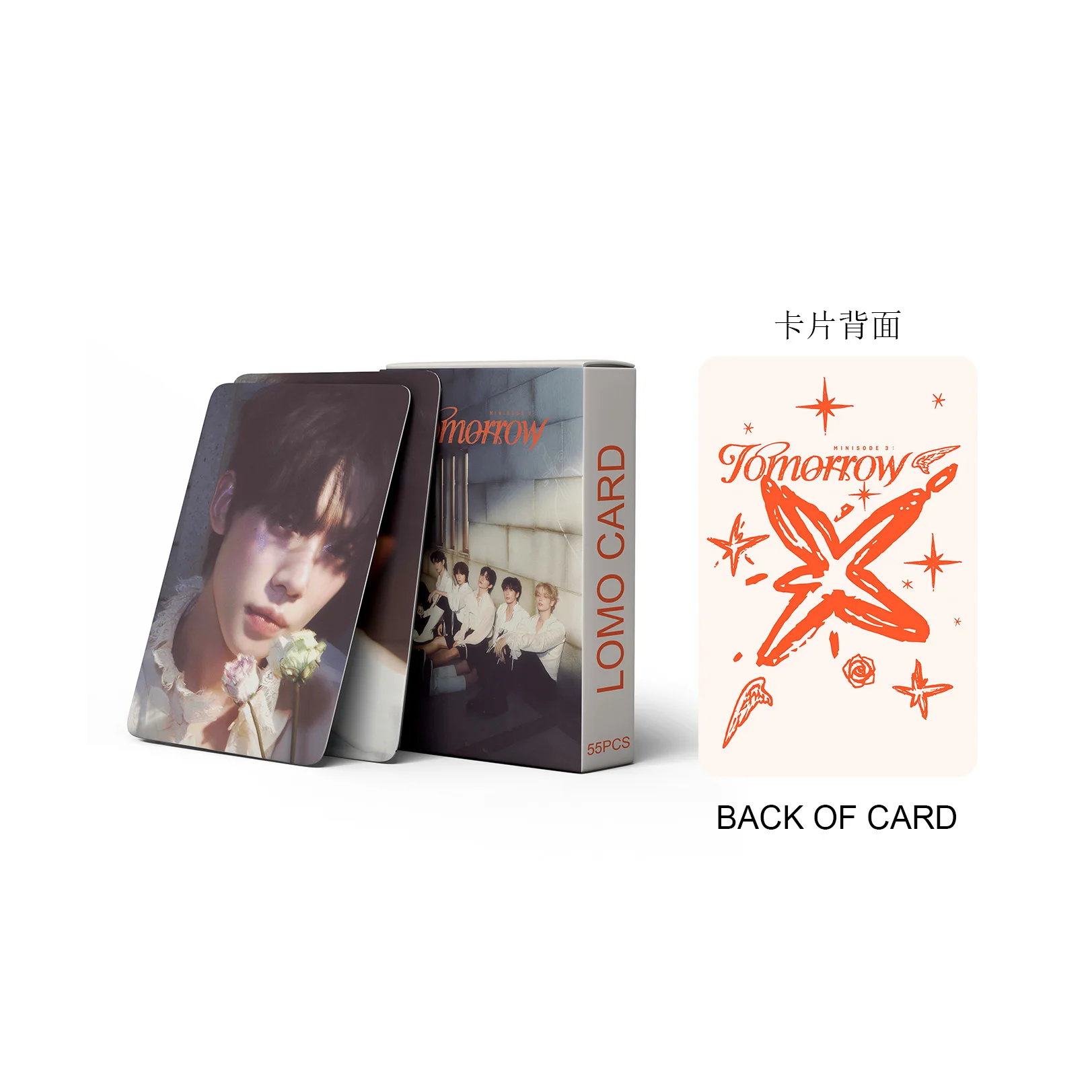 Imagem -04 - Impressão hd Photocards para Idol Boy Group Novo Álbum Amanhã Cartões Lomo Hueningkai Taehyun Beomgyu Soobin Yeonjun Fãs Presente 55 Pcs por Conjunto