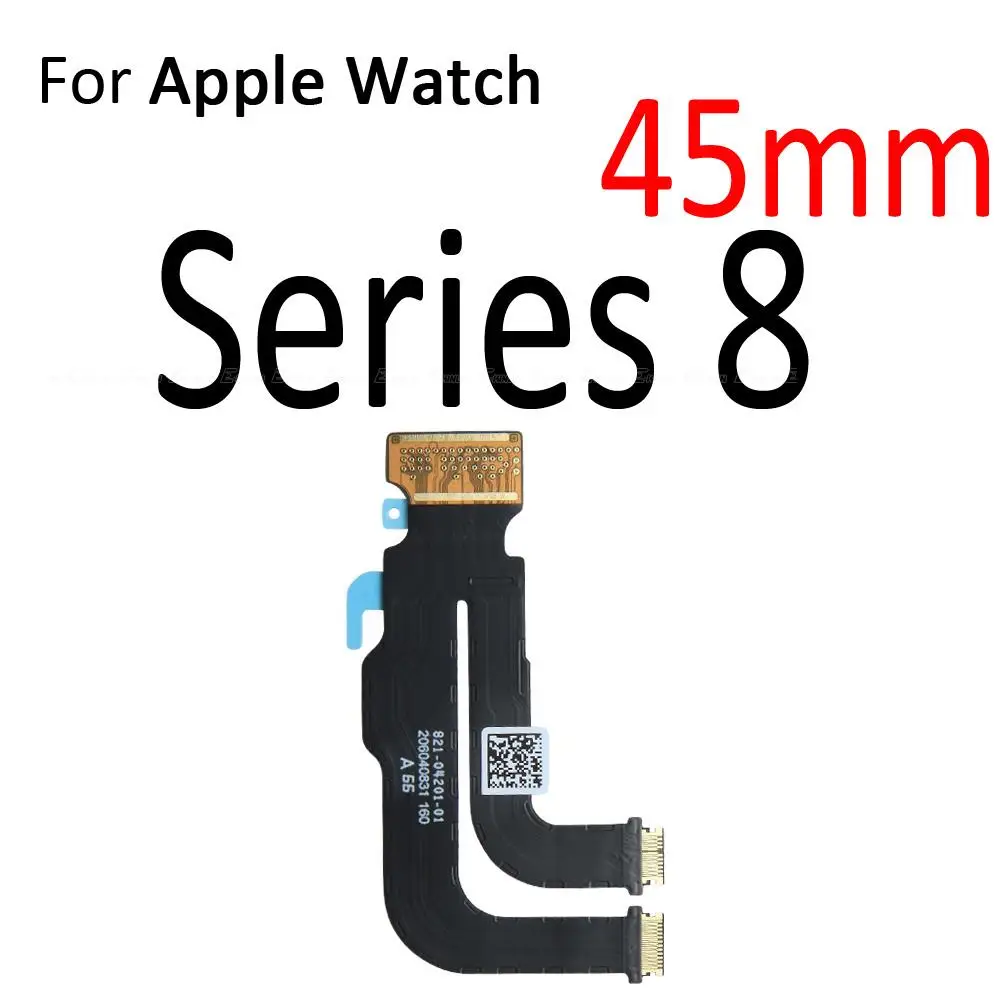 For Apple Watch Series SE 2022 7 8 9 40mm 44mm 41mm 45mm Touch LCD Display Motherboard Connector Flex Cable Repair Parts