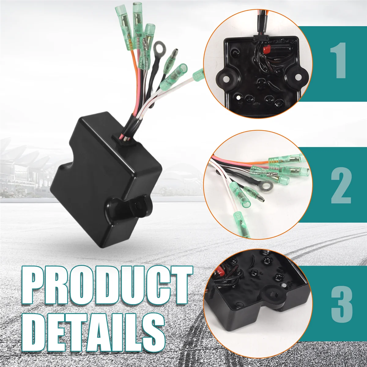 QUAI-IT62T-85540 الإشعال CDI ECU لياماها موجة عداء VX700 المياه النفاثة المحرك RA700 SJ700 WB700 62T-85540-01