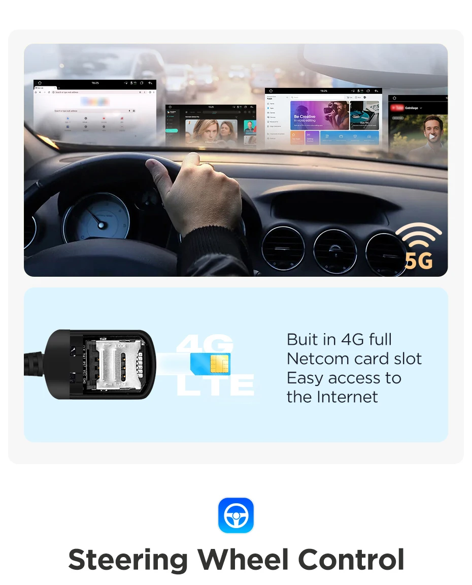Junsun Qualcomm 8-Kern 360-Grad-Kamera Kabelloses Carplay Android Auto Autoradio für BMW E46 M3 318/320/325/330 1998-2006 – Detail 10