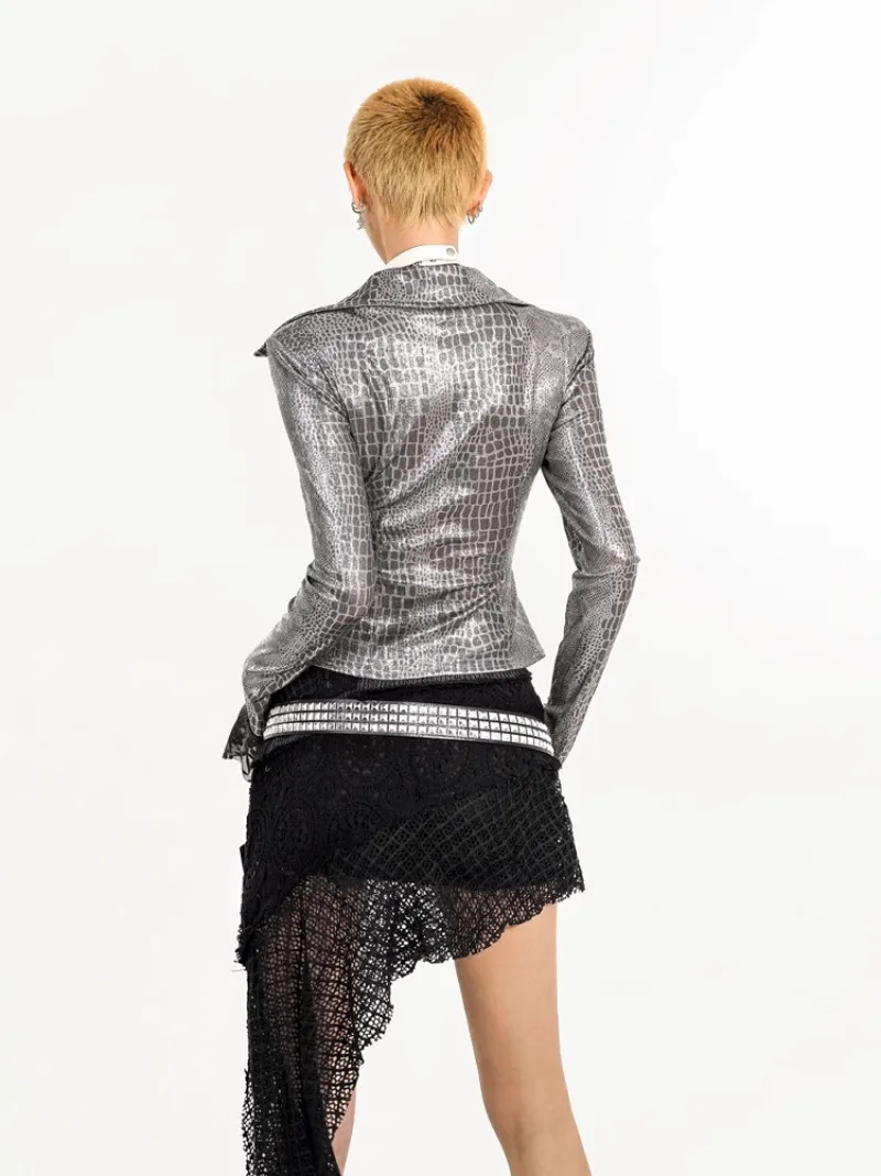 Summer American Hot Design Cardigan Niche New Versatile Outer Wear Long-sleeved Top Women