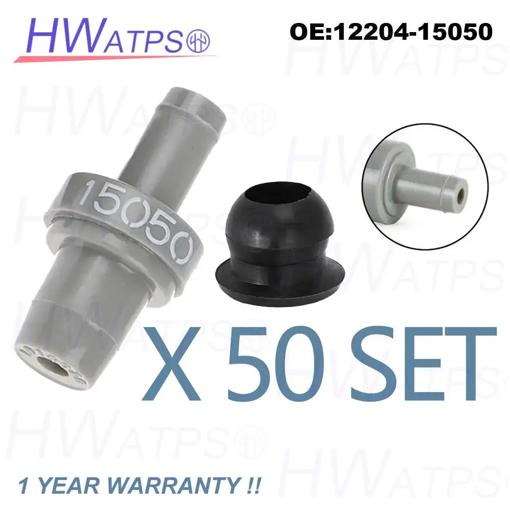 

50 компл. 12204-15050 положительный клапан и вентиляция картера PCV для Suzuki Aerio Esteem Vitara Chevrolet Tracker 045-0307