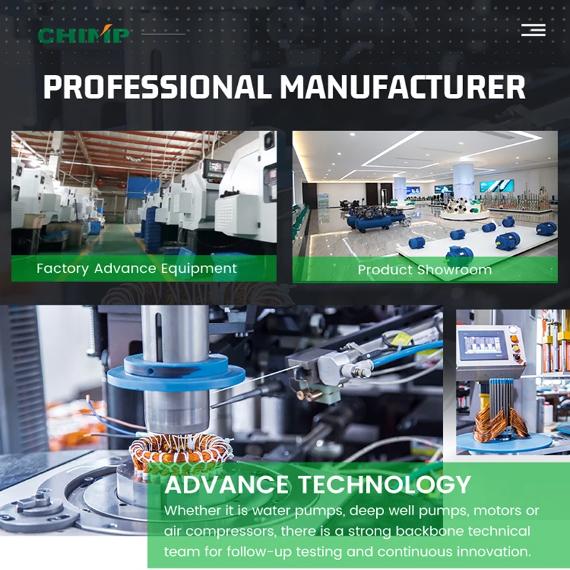 HOTCHIMP Bomba Agua Sumergível 5.5KW 7.5HP 3 Fase 100 Metros de Pressão de Poço Profundo Bomba de Água Submersível