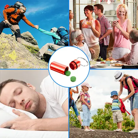 100 पीस मिनी पिल बॉक्स कीचेन वाटरप्रूफ एल्युमीनियम जियोकैचिंग कंटेनर ट्यूब आउटडोर कैम्पिंग यात्रा के लिए 6 best sales जियोकैचिंग कंटेनर - №2