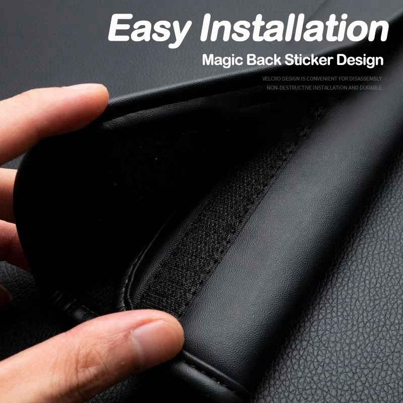 2Pcs For Nissan Qashqai J10 J11 J12 2013 2014 2015 2016 2017 Nappa Car Leather Seat Belt Covers Styling Interior Car Accessories view 4