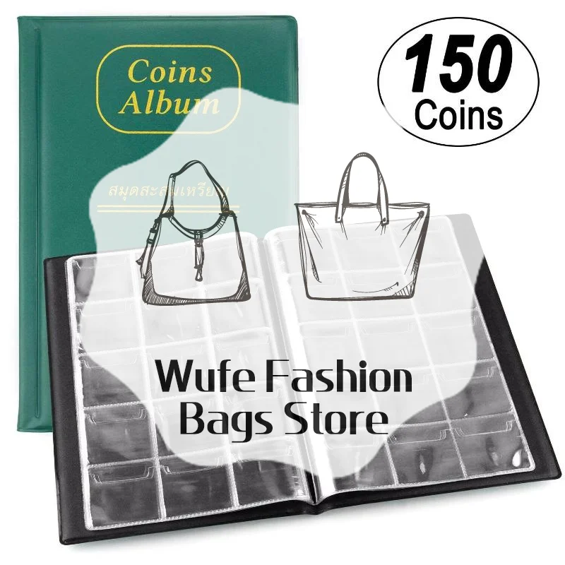 This 150 Slot Coin Album Is Scratch Resistant And Durable Making It An Ideal Choice For Storing Your Coin Collection
