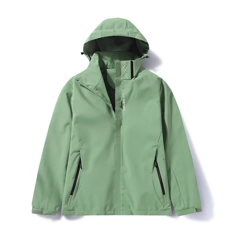 Outdoor Hooded Couple Jacket Windbreaker Spring Autumn Thin Coat Camouflage s Women's Clothes