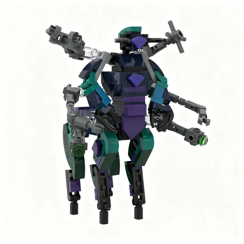 200개 MOC 알앤 서브노티카 비아이노 아이콘 모델 블록 건축 크리스마스 선물 장난감 아이디어 교육용 블록