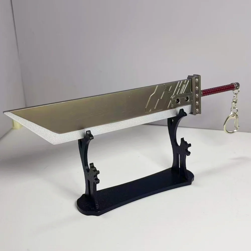 8.6inch Final Fantasy Cloud Strife Metal Katana Sword Original Japanese Katana Sabre Ninja Knife Cosplay Accessories Prop Toy