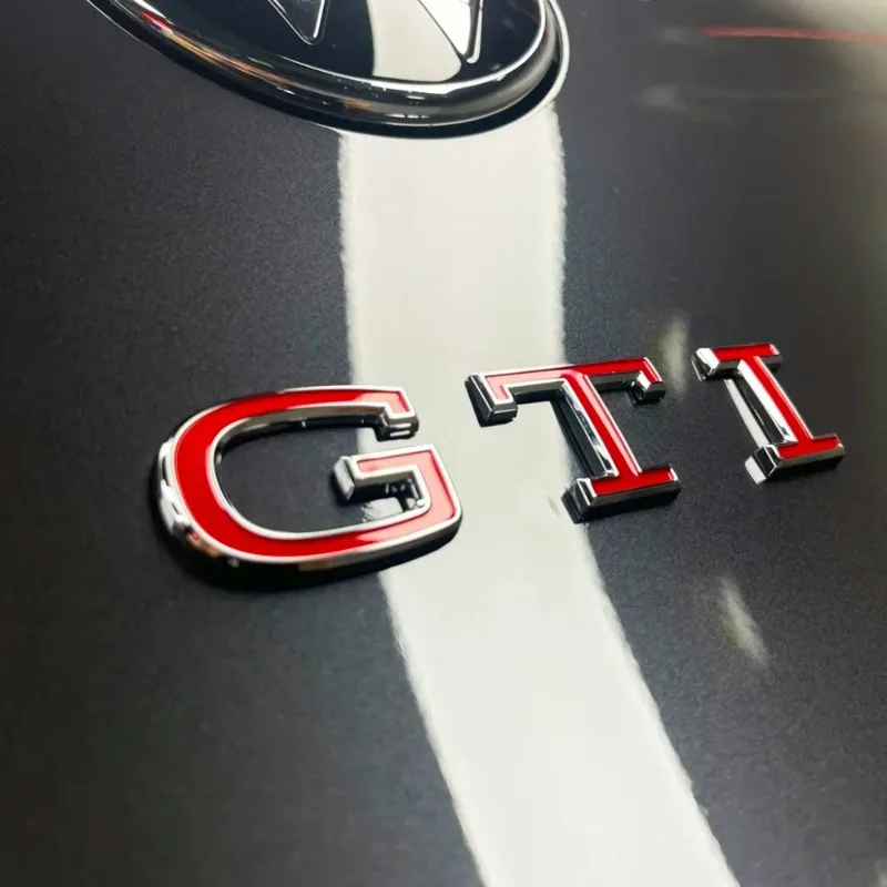 3D Car Emblem Rear Trunk Body Badge Sticker Accessories For Volkswagen GTI Golf Polo Passat Mk6 MK7 RLine Magotan Tiguan J - view 4