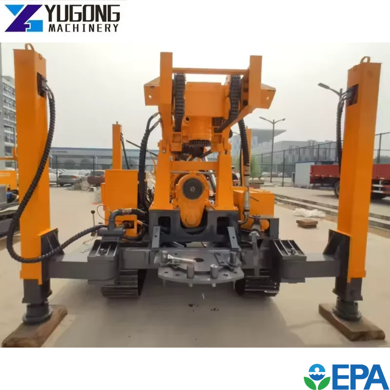 YG Perforadora Core Drilling Rig Machine Fully Hydraulic Crawler Track Sampling Drill Rig 100m 200m Drilling Rig Machinery Sale