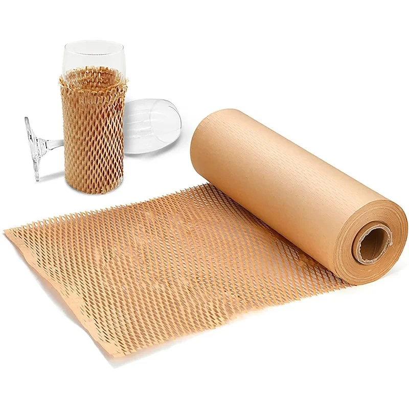 Honeycomb Embalagem Papel, Adequado para o transporte frágil, Materiais de Proteção Ambiental, Usado para Mover Frágil, 30cm