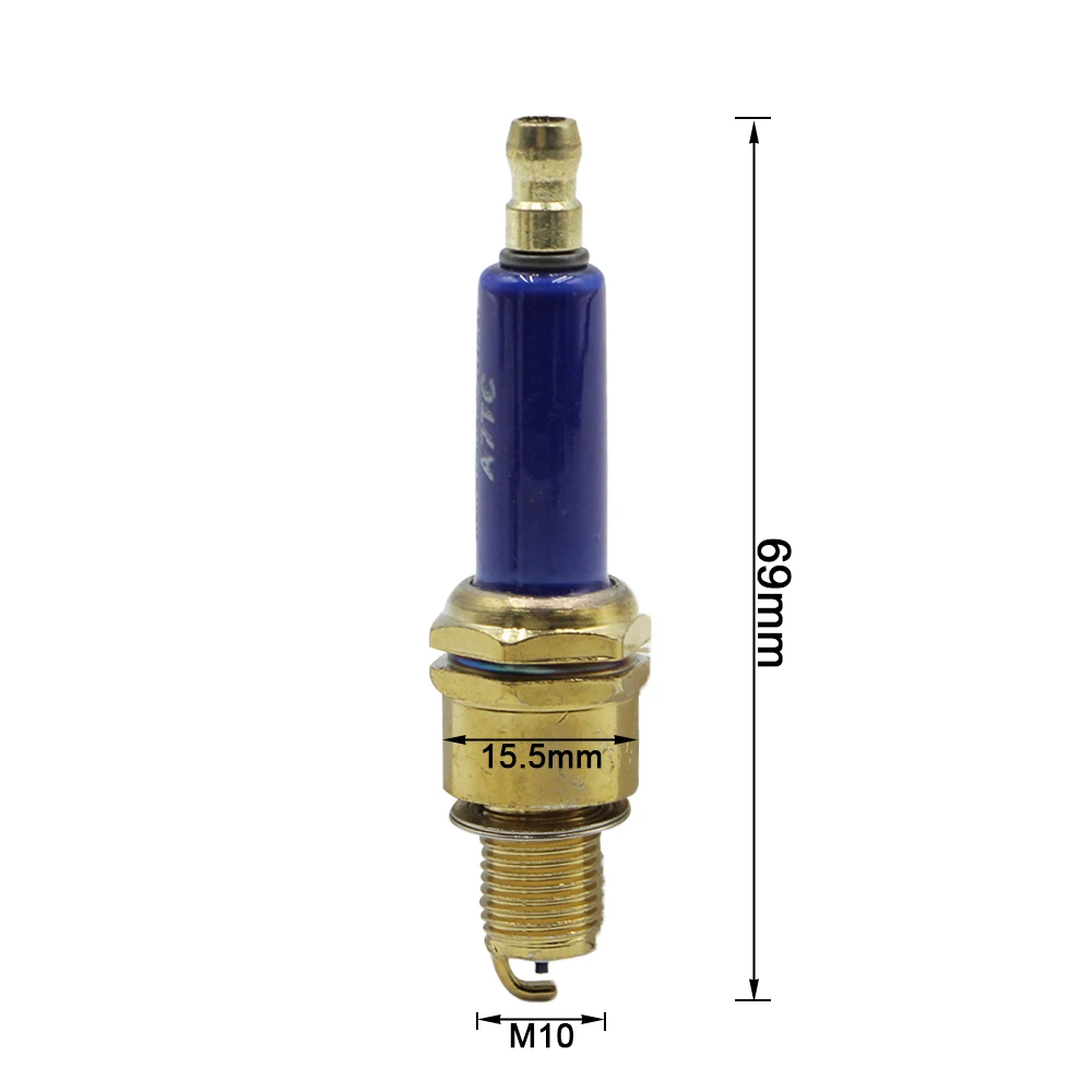 High-performance Iridium A7TC Spark Plug For CD70/CD110 GY6 50cc-150cc ATV Dirt Bike Pit Bike Scooter Motorcycle Accessories